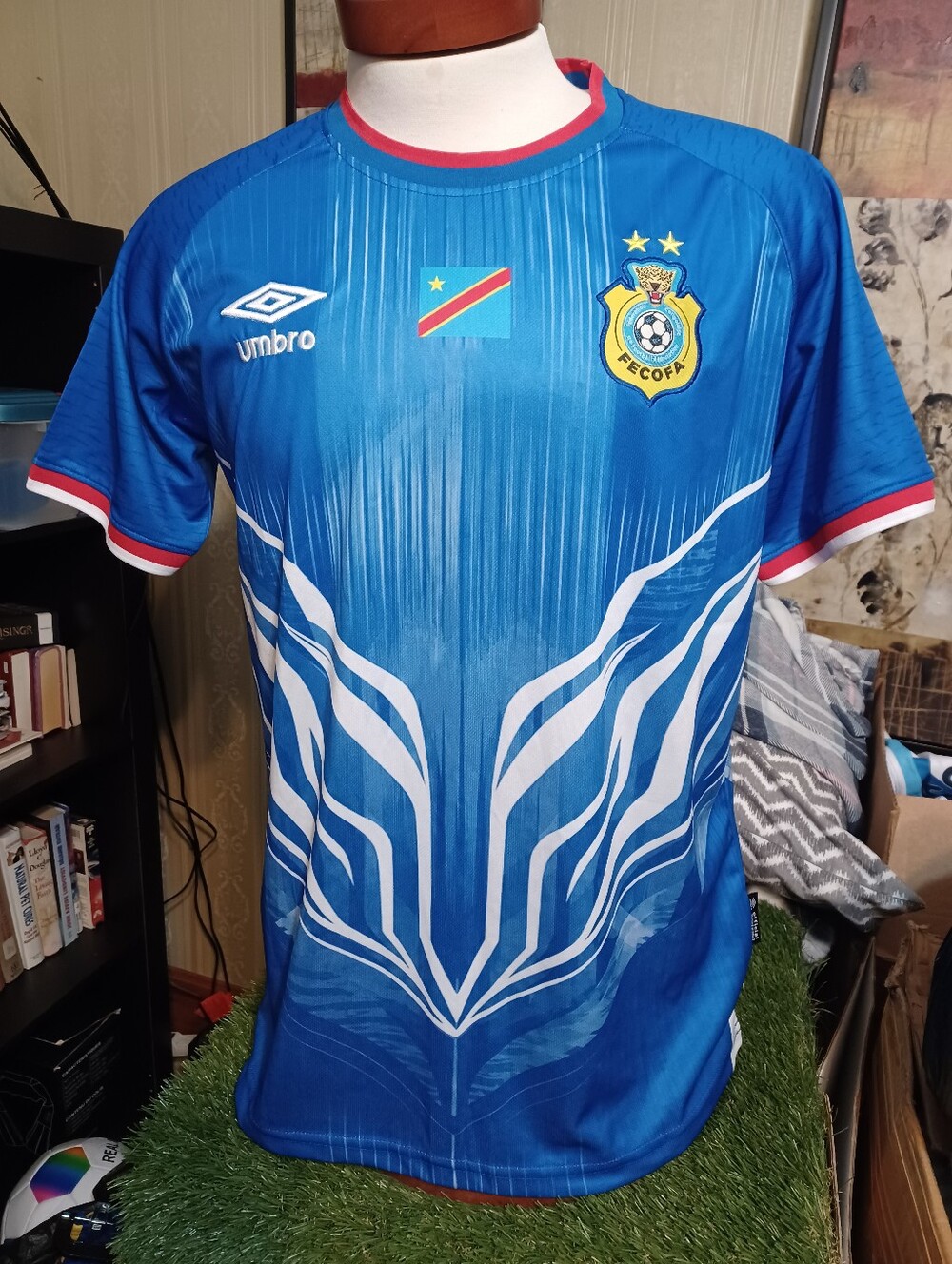 Congo Blue Color Soccer Jersey Adults 2026